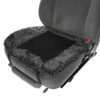 Накидка на сиденье МАТЕХ ALASKA LINE, мех, 48 х 52 см, черный, темно-серый Накидка на сиденье МАТЕХ ALASKA LINE, мех, 48 х 52 см, черный, темно-серый