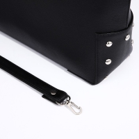 Сумка-тоут Vita на молнии, цвет чёрный