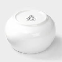 Сахарница фарфоровая с крышкой Wilmax, 210 мл, цвет белый Сахарница фарфоровая с крышкой Wilmax, 210 мл, цвет белый