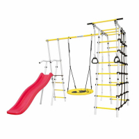 Детский спортивный комплекс уличный &laquo;Богатырь&raquo;, качели гнездо