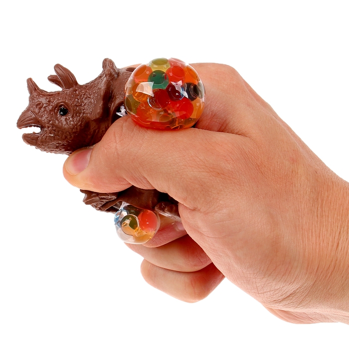 Мялка с гидрогелем &laquo;Динозавр&raquo;, набор 3 шт, виды МИКС