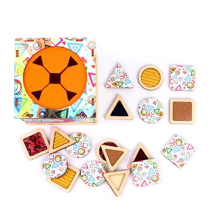 Тактильный куб &laquo;Фигуры&raquo;