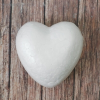 Фигурка для поделок и декорирования &laquo;Сердце&raquo; набор 4 шт., размер 1 шт: 5,5 &times; 5,5 см