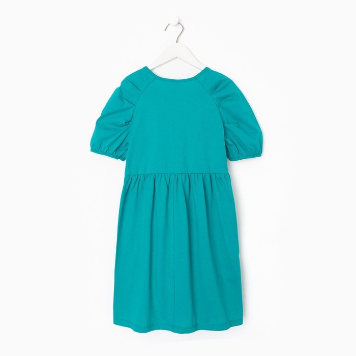 Платье для девочки, цвет мятный, рост 116 см