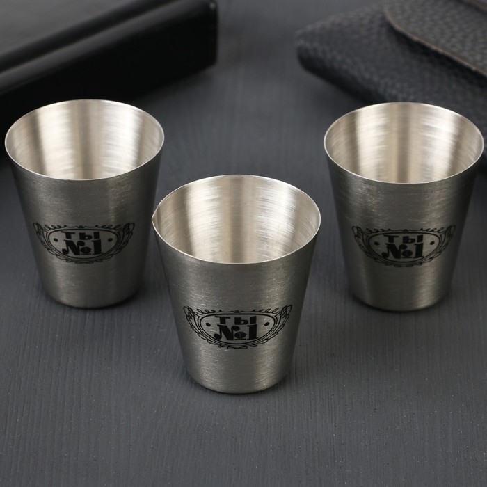 Подарочный набор &laquo;Ты №1&raquo;, карты, домино, стопки 3шт