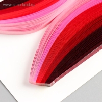 Полоски для квиллинга 100 полосок плотность 120 гр "Оттенки красного" ш. 0,5 см длина 39 см Полоски для квиллинга 100 полосок плотность 120 гр "Оттенки красного" ш. 0,5 см длина 39 см