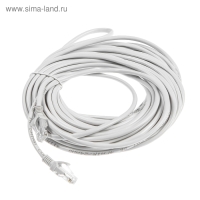 Патч-корд LuazON, UTP, 15 м, серый