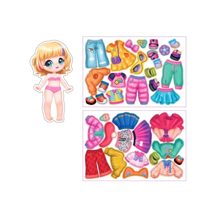 Игра магнитная &laquo;Одевашки. Алиса&raquo;