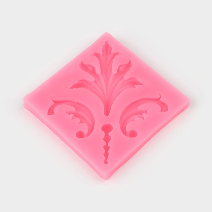 Молд &laquo;Завитки&raquo;, силикон, 6,5&times;0,7 см, цвет МИКС