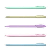 Набор ручек шариковых ErichKrause Neo Pastel pearl, узел 0.7 мм, чернила синие, длина линии письма 1000 метров, 4 штуки, МИКС