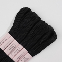 Набор ниток мулине №310, 8 ± 1 м, 6 шт, цвет чёрный Набор ниток мулине №310, 8 ± 1 м, 6 шт, цвет чёрный