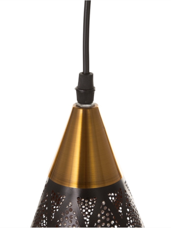 Светильник "Рэдклифф" (Градация) 1х40Вт Е27 черный 18х18х26+100см