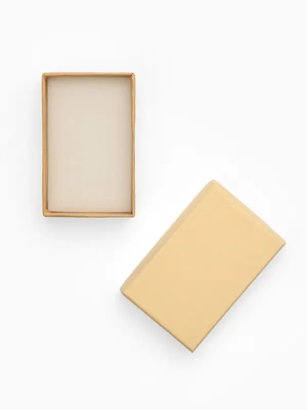 Коробочка подарочная под набор "Нежность", 5*8 см, цвет бежевый