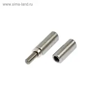 Петля гаражная,10&times;60 мм, для сварки, с подшипником, каплевидная