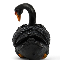 Садовая фигура из полистоуна &laquo;Лебедь&raquo;, 34&times;25&times;40 см