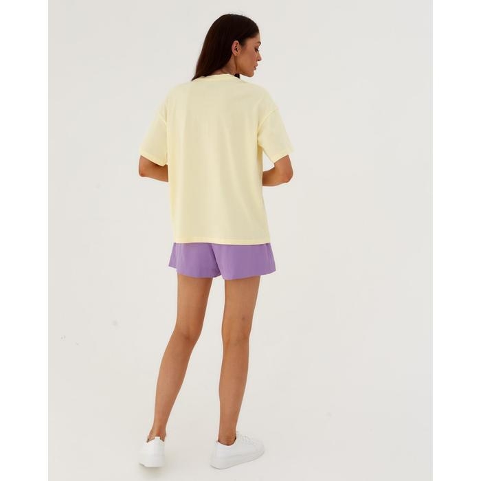 Футболка женская MIST basic, L-XL, жёлтый Футболка женская MIST basic, L-XL, жёлтый