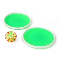 Игра &laquo;Липучка&raquo;, набор: 2 тарелки, мяч, цвета МИКС