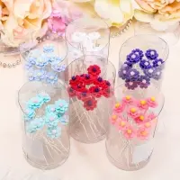 Шпилька для волос &laquo;Цветик&raquo;, василёк, 1.2 см, МИКС