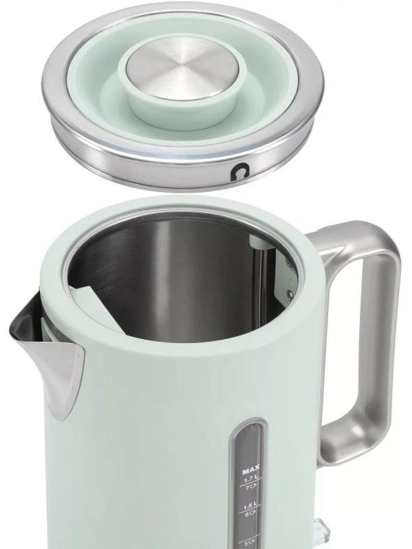 Чайник HYK-S9999 1.7л. 2200Вт светло-зеленый