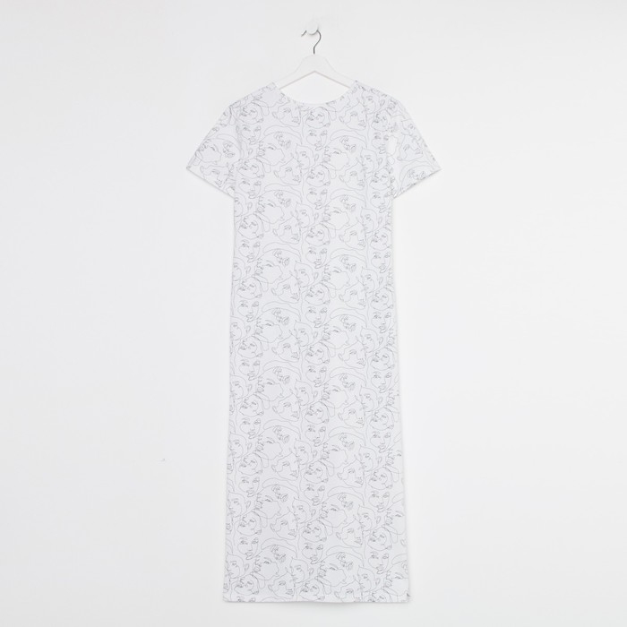 Ночная сорочка женское, цвет лицо/белый, размер 48