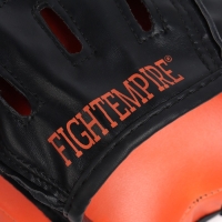 Лапы боксерские мини (тактические) FIGHT EMPIRE, PUNCH, чёрно-оранжевые, пара