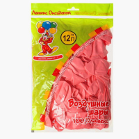 Шар латексный 12", пастель, набор 100 шт., цвет розовый Шар латексный 12", пастель, набор 100 шт., цвет розовый