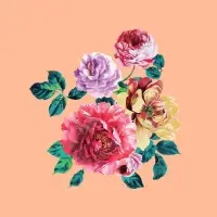 Термонаклейка &laquo;Цветы&raquo;, 17&times;16 см