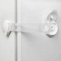 Набор блокираторов для дверей и ящиков, универсальные, 3 шт., цвет белый/прозр, Крошка Я