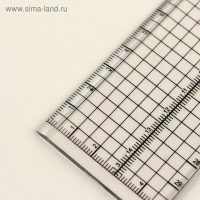 Универсальная линейка с металлическим краем, 30 &times; 5 см