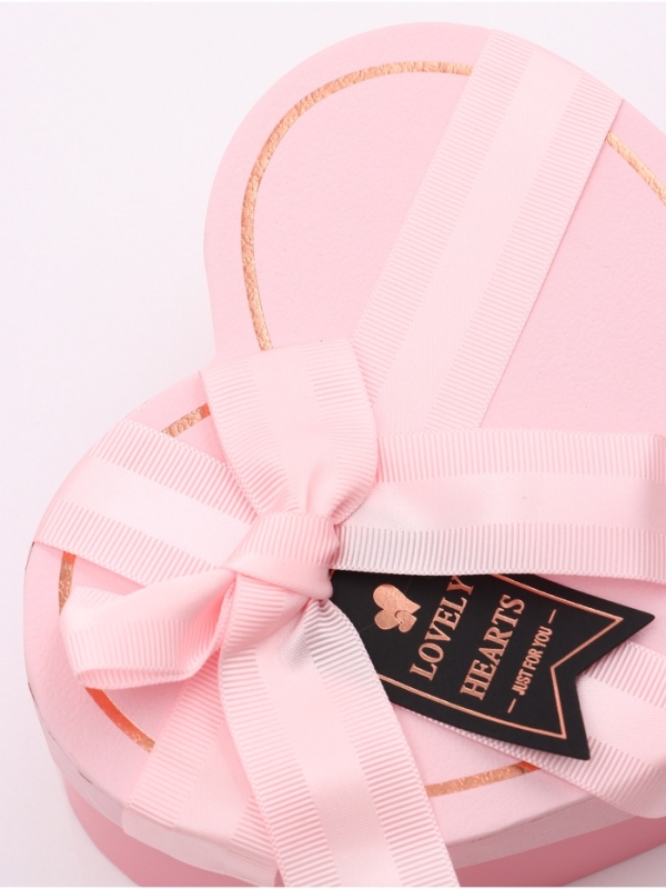 Набор коробок 3 в 1 сердца 22 х 20 х 9;  18.5 х 17 х 7.5; 1 6 х 14 х 6 см