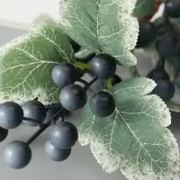 Цветы искусственные &laquo;Ветка ягодная&raquo;, h=30 см, синие