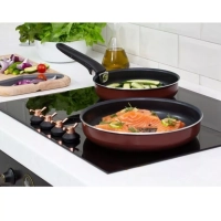 Набор посуды со съемной ручкой Ingenio Red