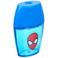 Точилка пластиковая, синяя, &laquo;Человек-паук&raquo;