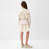 Юбка(баска) для девочки MINAKU: PartyDress, цвет розовый, рост 152 см