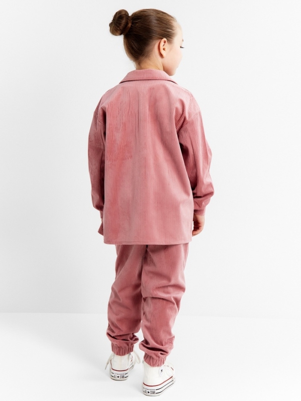 Костюм детский KAFTAN "Velvet", р. 32 (110-116), розовый
