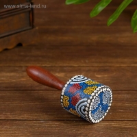 Сувенирный музыкальный инструмент Маракас "Энергия" 7,5х7,5х18 см