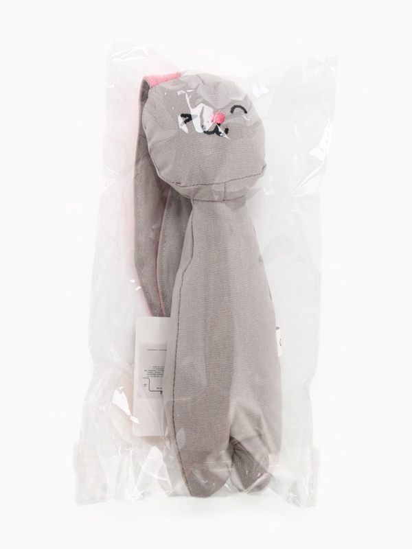 Игрушка для собак с шуршалкой &laquo;Зайчик&raquo; из текстиля, 8*25 см