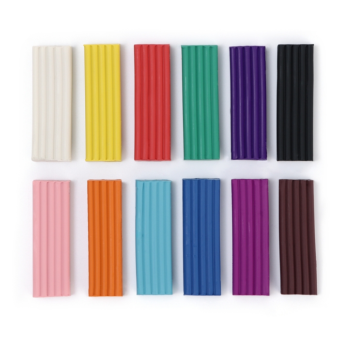 Пластилин 12 цветов мягкий 240 г &laquo;1 сентября&raquo;