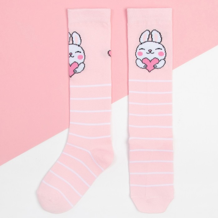 Гольфы детские KAFTAN &laquo;Зайчик&raquo;, 14-16 см, цвет розовый