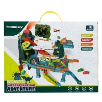 Автотрек &laquo;Динозавр&raquo;, звуковые эффекты, эффект дыма