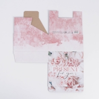 Коробка подарочная сборная, упаковка, &laquo;Present&raquo;, 15 х 15 х 7 см