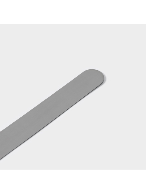 Кондитерская лопатка - палетка, прямая, 37 см, рабочая часть 25 см, цвет чёрный