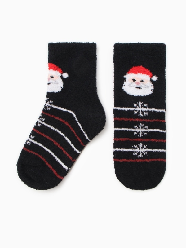 Носки женские новогодние махровые &laquo;Новогоднее ассорти&raquo;, МИКС, размер 36-40