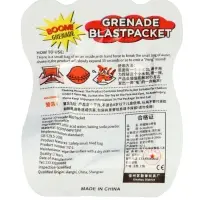 Прикол бомбочка &laquo;Граната&raquo;, 9,5 &times; 7 &times; 1 см, цвета МИКС