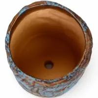 Декоративный горшок для цветов &laquo;Подсолнух&raquo;, 9&times;9&times;10 см, керамический, Greengo