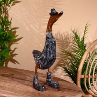 Сувенир "Утка в тёмном" дерево 45 см