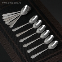 Ложки чайные &laquo;Камея&raquo;, длина 14 см, 12 шт