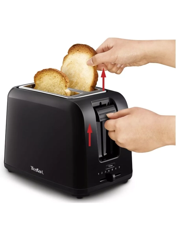 Тостер Vita TT1A1830, черный, 850 Вт, 2 слота