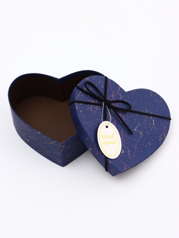 Набор коробок 3 в 1 сердца 22 х 20 х 9;  18.5 х 17 х 7.5; 1 6 х 14 х 6 см