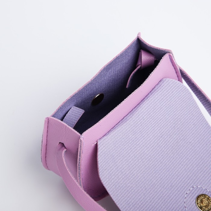 Сумка детская для девочки на магните, цвет сиреневый Сумка детская для девочки на магните, цвет сиреневый